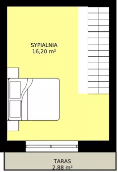 3 pokoje, mieszkanie 72,64 m², piętro 2, oferta nr B2/2/7, Osiedle Lissa, Wrocław, Leśnica, ul. Eluarda 61-73