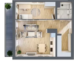 2 pokoje, apartament 54,88 m², parter, oferta nr A2.0.12, Emilii Plater 7, Szczecin, Śródmieście, Skolwin, ul. Miedziana 4