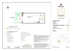 1 pokój, mieszkanie 34,04 m², parter, oferta nr 5, Na Skarpie II, Łódź, Widzew, Sikawa, ul. Strążyska