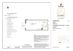 1 pokój, mieszkanie 33,93 m², piętro 1, oferta nr 17, Na Skarpie II, Łódź, Widzew, Sikawa, ul. Strążyska