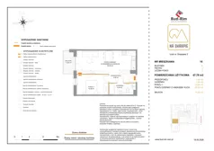 2 pokoje, mieszkanie 47,78 m², piętro 1, oferta nr 16, Na Skarpie II, Łódź, Widzew, Sikawa, ul. Strążyska