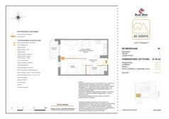 2 pokoje, mieszkanie 47,34 m², piętro 3, oferta nr 40, Na Skarpie II, Łódź, Widzew, Sikawa, ul. Strążyska