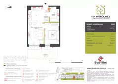 2 pokoje, mieszkanie 36,53 m², parter, oferta nr 2, Na Wspólnej Etap II, Wólka Grodziska, ul. Wspólna 5