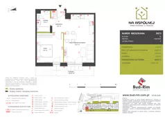 2 pokoje, mieszkanie 43,39 m², piętro 1, oferta nr 16, Na Wspólnej Etap II, Wólka Grodziska, ul. Wspólna 5