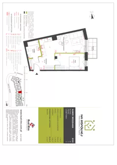 2 pokoje, mieszkanie 43,46 m², piętro 3, oferta nr 103, Na Wspólnej, Wólka Grodziska, ul. Wspólna 5
