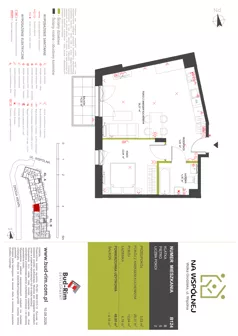 2 pokoje, mieszkanie 48,80 m², piętro 5, oferta nr 124, Na Wspólnej, Wólka Grodziska, ul. Wspólna 5