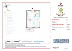 2 pokoje, mieszkanie 34,40 m², piętro 2, oferta nr 29, Zielone Sady III 2B, Tarczyn, ul. Zielone Sady 11