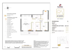 3 pokoje, mieszkanie 68,73 m², piętro 1, oferta nr 18, Na Skarpie II, Łódź, Widzew, Sikawa, ul. Strążyska