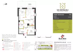3 pokoje, mieszkanie 52,97 m², parter, oferta nr 8, Na Wspólnej Etap II, Wólka Grodziska, ul. Wspólna 5