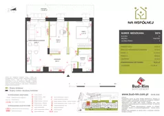 3 pokoje, mieszkanie 52,31 m², parter, oferta nr 74, Na Wspólnej Etap II, Wólka Grodziska, ul. Wspólna 5