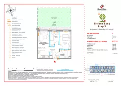 3 pokoje, mieszkanie 49,70 m², parter, oferta nr 5, Zielone Sady III 2B, Tarczyn, ul. Zielone Sady 11