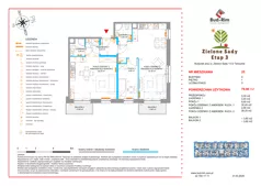3 pokoje, mieszkanie 79,90 m², piętro 1, oferta nr 25, Zielone Sady III 2B, Tarczyn, ul. Zielone Sady 11