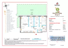 4 pokoje, mieszkanie 70,40 m², parter, oferta nr 4, Zielone Sady III 2B, Tarczyn, ul. Zielone Sady 11