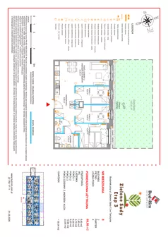 4 pokoje, mieszkanie 68,50 m², parter, oferta nr 8, Zielone Sady III 2B, Tarczyn, ul. Zielone Sady 11