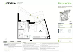 2 pokoje, mieszkanie 37,71 m², parter, oferta nr AA0003, Pilczycka Vita, Wrocław, Pilczyce-Kozanów-Popowice Północne, Pilczyce, ul. Pilczycka 195