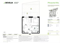 1 pokój, mieszkanie 28,91 m², parter, oferta nr AA0005, Pilczycka Vita, Wrocław, Pilczyce-Kozanów-Popowice Północne, Pilczyce, ul. Pilczycka 195
