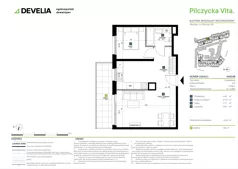 2 pokoje, mieszkanie 42,91 m², piętro 1, oferta nr AA0108, Pilczycka Vita, Wrocław, Pilczyce-Kozanów-Popowice Północne, Pilczyce, ul. Pilczycka 195