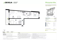 3 pokoje, mieszkanie 66,41 m², piętro 1, oferta nr AA0109, Pilczycka Vita, Wrocław, Pilczyce-Kozanów-Popowice Północne, Pilczyce, ul. Pilczycka 195