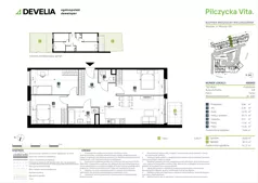 4 pokoje, mieszkanie 79,94 m², parter, oferta nr AB0003, Pilczycka Vita, Wrocław, Pilczyce-Kozanów-Popowice Północne, Pilczyce, ul. Pilczycka 195