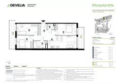 4 pokoje, mieszkanie 80,01 m², piętro 1, oferta nr AB0103, Pilczycka Vita, Wrocław, Pilczyce-Kozanów-Popowice Północne, Pilczyce, ul. Pilczycka 195