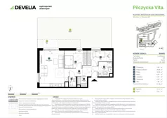 3 pokoje, mieszkanie 61,98 m², parter, oferta nr BA0001, Pilczycka Vita, Wrocław, Pilczyce-Kozanów-Popowice Północne, Pilczyce, ul. Pilczycka 195