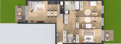4 pokoje, mieszkanie 81,79 m², parter, oferta nr D.247, Centralna Vita etap III, Kraków, Czyżyny, ul. Ciesielskiego