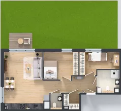 3 pokoje, mieszkanie 61,98 m², parter, oferta nr BA0001, Pilczycka Vita, Wrocław, Pilczyce-Kozanów-Popowice Północne, Pilczyce, ul. Pilczycka 195