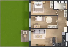 3 pokoje, mieszkanie 59,84 m², parter, oferta nr BA0005, Pilczycka Vita, Wrocław, Pilczyce-Kozanów-Popowice Północne, Pilczyce, ul. Pilczycka 195