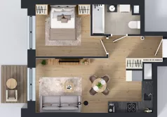 2 pokoje, mieszkanie 38,97 m², piętro 5, oferta nr 5/A/12, Kijowska Vita, Warszawa, Praga Północ, Kamionek, ul. Kijowska 27