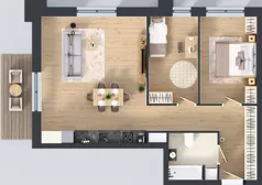 3 pokoje, mieszkanie 71,36 m², piętro 6, oferta nr 6/A/11, Kijowska Vita, Warszawa, Praga Północ, Kamionek, ul. Kijowska 27