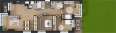 4 pokoje, mieszkanie 78,29 m², parter, oferta nr C3/00/01, WUWA Vita III, Wrocław, Żerniki, Fabryczna, ul. Maya