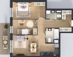 3 pokoje, mieszkanie 60,36 m², piętro 3, oferta nr A.A.3.06, Głębocka Vita, Warszawa, Białołęka, Białołęka, Głębocka 84A