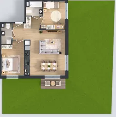 3 pokoje, mieszkanie 63,32 m², parter, oferta nr B.B.0.04, Głębocka Vita, Warszawa, Białołęka, Białołęka, Głębocka 84A