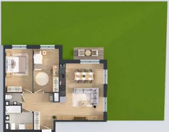 3 pokoje, mieszkanie 68,65 m², parter, oferta nr B.B.0.05, Głębocka Vita, Warszawa, Białołęka, Białołęka, Głębocka 84A