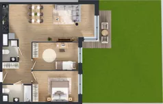 3 pokoje, mieszkanie 72,16 m², parter, oferta nr A.A.0.04, Głębocka Vita, Warszawa, Białołęka, Białołęka, Głębocka 84A