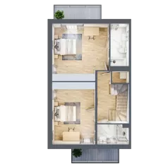 5 pokoi, mieszkanie 181,33 m², parter, oferta nr A07.L1, Rokokowa Vita, Warszawa, Bielany, Huta, Rokokowa 132