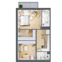 5 pokoi, mieszkanie 181,33 m², parter, oferta nr A07.L1, Rokokowa Vita, Warszawa, Bielany, Huta, Rokokowa 132