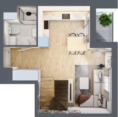 2 pokoje, mieszkanie 52,76 m², piętro 3, oferta nr A40, Traugutta Vita, Wrocław, Przedmieście Oławskie, ul. Generała Romualda Traugutta 103