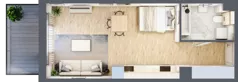 1 pokój, mieszkanie 33,31 m², piętro 4, oferta nr A.118, Żabiniec Vita, Kraków, Krowodrza, ul. Żabiniec 56