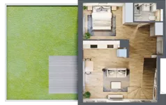 1 pokój, mieszkanie 68,44 m², parter, oferta nr BC0002, Viva Cité, Warszawa, Bemowo, Chrzanów, ul. Podgrodzie