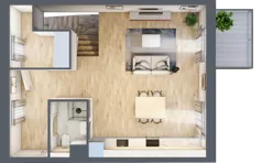 3 pokoje, mieszkanie 90,65 m², piętro 2, oferta nr BG0201, Viva Cité, Warszawa, Bemowo, Chrzanów, ul. Podgrodzie
