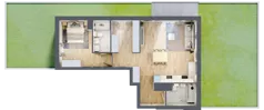 2 pokoje, mieszkanie 66,94 m², parter, oferta nr AB0006/4, M Bemowo 4, Warszawa, Bemowo, Chrzanów, ul. Szeligowska