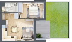 2 pokoje, mieszkanie 41,94 m², piętro 1, oferta nr AA0104/4, M Bemowo 4, Warszawa, Bemowo, Chrzanów, ul. Szeligowska