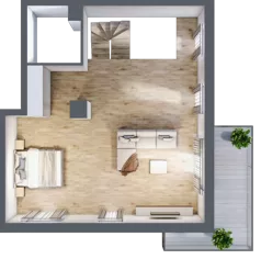 4 pokoje, mieszkanie 111,43 m², parter, oferta nr B4.00.10, Południe Vita etap IV, Gdańsk, Orunia Górna-Gdańsk Południe, ul. Kazimierza Wielkiego 