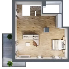 4 pokoje, mieszkanie 113,12 m², parter, oferta nr B6.00.11, Południe Vita etap IV, Gdańsk, Orunia Górna-Gdańsk Południe, ul. Kazimierza Wielkiego 
