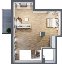 5 pokoi, mieszkanie 120,66 m², parter, oferta nr B6.00.03, Południe Vita etap IV, Gdańsk, Orunia Górna-Gdańsk Południe, ul. Kazimierza Wielkiego 