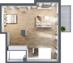 5 pokoi, mieszkanie 127,72 m², parter, oferta nr B6.00.04, Południe Vita etap IV, Gdańsk, Orunia Górna-Gdańsk Południe, ul. Kazimierza Wielkiego 