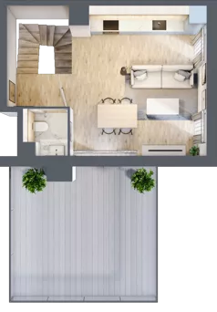 3 pokoje, mieszkanie 61,79 m², piętro 2, oferta nr A/KL2/2/09, Podhalańska Vita, Wrocław, Żerniki, Złotniki, ul. Podhalańska