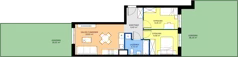 3 pokoje, mieszkanie 48,70 m², parter, oferta nr C4.0B22, Bemowo Vita etap V, Warszawa, Bemowo, Chrzanów, ul. Szeligowska 57	