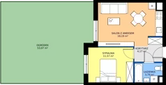 2 pokoje, mieszkanie 38,72 m², parter, oferta nr C5.0B23, Bemowo Vita etap V, Warszawa, Bemowo, Chrzanów, ul. Szeligowska 57	